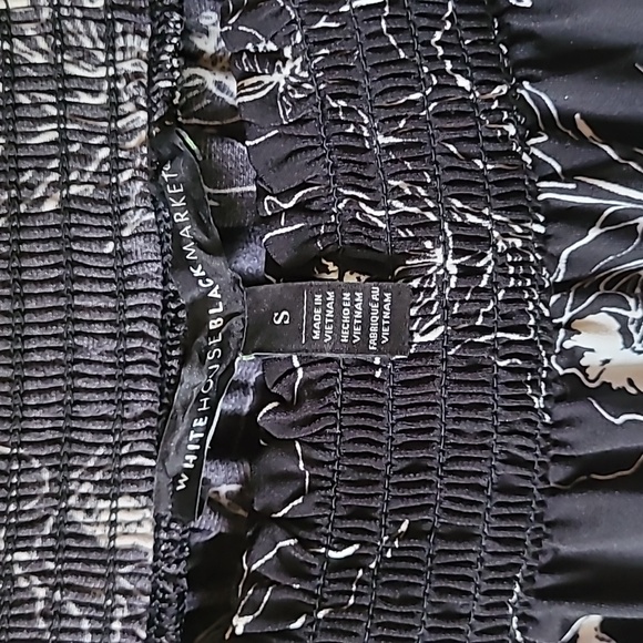 EUC WHBM off-the-shoulder blouse size S - Picture 2 of 5